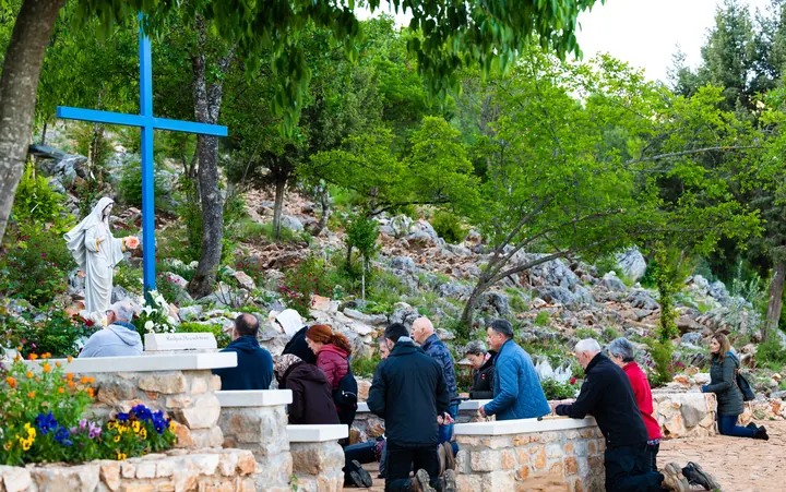 Grupo de peregrinos con Medjugorje Tours & Travel