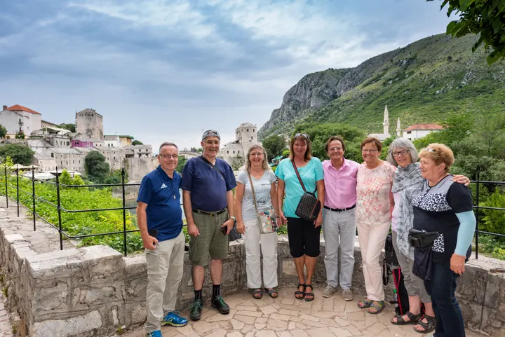 Grupo de peregrinos con Medjugorje Tours & Travel