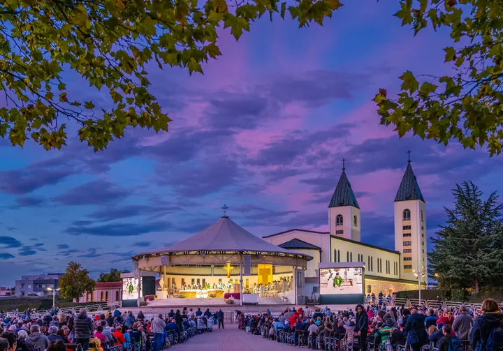 Grupo de peregrinos con Medjugorje Tours & Travel