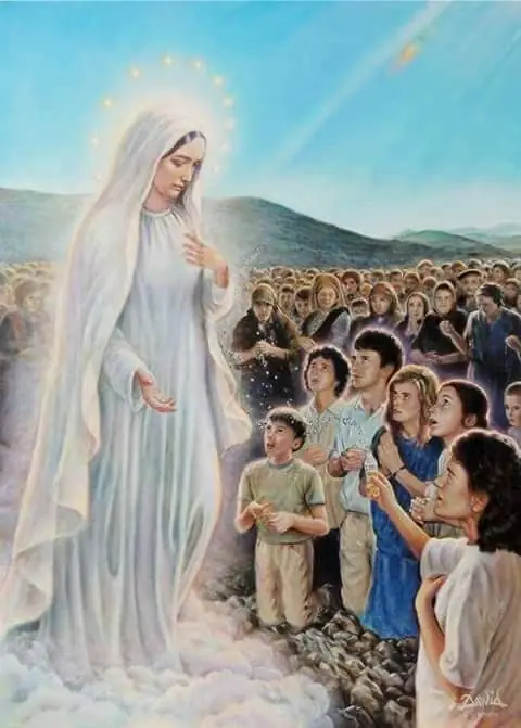 Cuadro en lienzo de Medjugorje